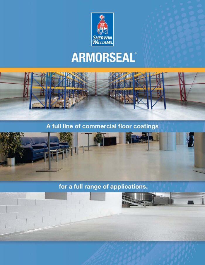 Sherwin-Williams ArmorSeal full product line brochure cover