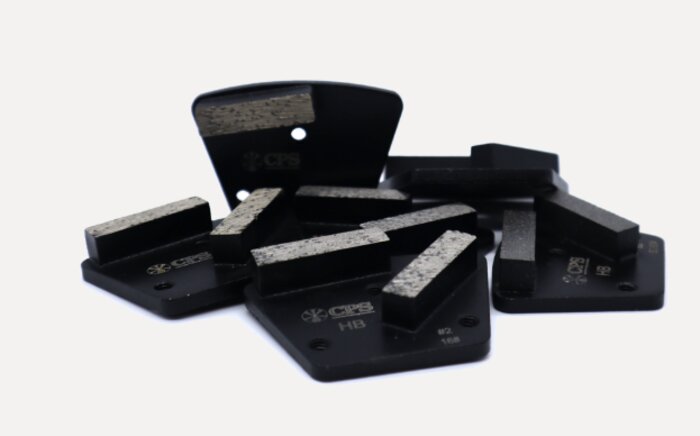 CPS Black Series trapezoid metal-bond diamond tooling